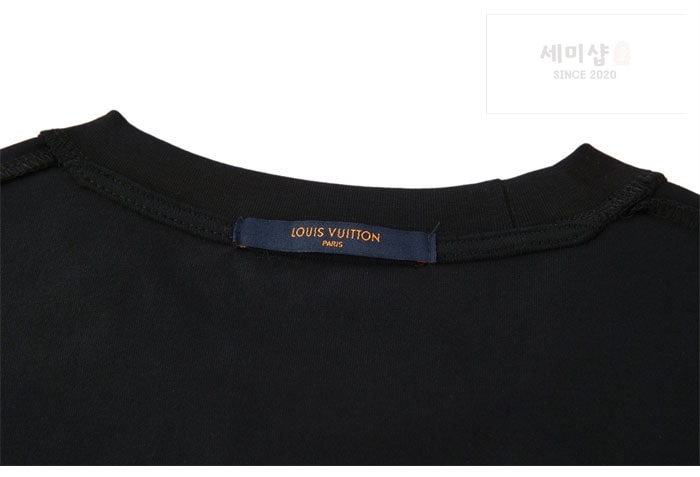 Louis Vuitton 루이비통 MLVD 다미에 자카드 숏 슬리브드 코튼 셔츠 의류 4번 이미지