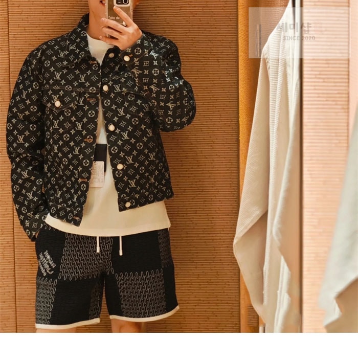 Louis Vuitton 루이비통 MLVD 다미에 퀼티드 코튼 숏 팬츠 의류 1번 이미지