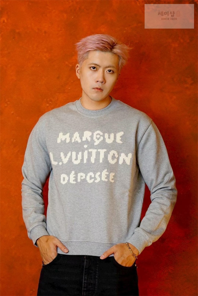 Louis Vuitton 루이비통 MLVD 엠브로이더드 시그니처 스웨트셔츠 맨투맨 의류 2번 이미지