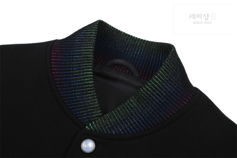 Louis Vuitton 루이비통 MLVD 코튼 저지 바시티 블루종 의류 5번 이미지