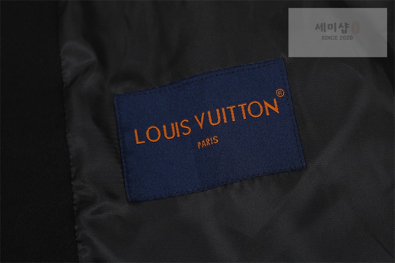 Louis Vuitton 루이비통 MLVD 코튼 저지 바시티 블루종 의류 9번 이미지