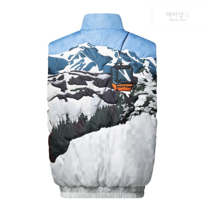 Louis Vuitton 루이비통 SKI 슬리브리스 퀼티드 베스트 의류 4번 이미지