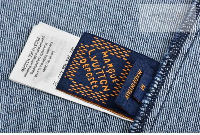 Louis Vuitton 루이비통 VVN 라벨 데님 블렌드 쇼트 슬리브드 셔츠 의류 9번 이미지
