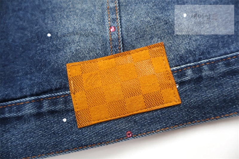 Louis Vuitton 루이비통 x 니고 라인스톤 플로럴 엠브로이더드 데님 기모노 자켓 의류 8번 이미지