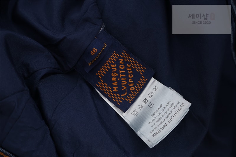 Louis Vuitton 루이비통 x 니고 라인스톤 플로럴 엠브로이더드 데님 기모노 자켓 의류 15번 이미지
