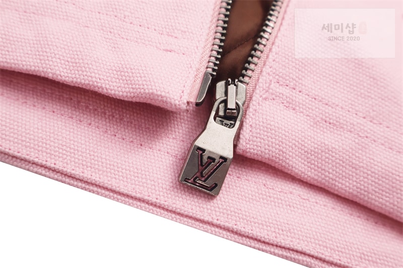 Louis Vuitton 루이비통 x 니고 리브드 코듀로이 카라 워크웨어 블루종 의류 6번 이미지