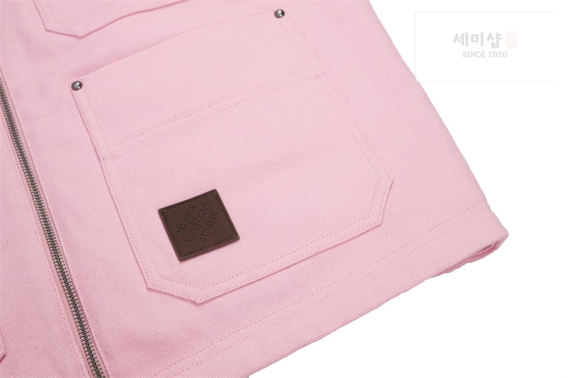 Louis Vuitton 루이비통 x 니고 리브드 코듀로이 카라 워크웨어 블루종 의류 7번 이미지