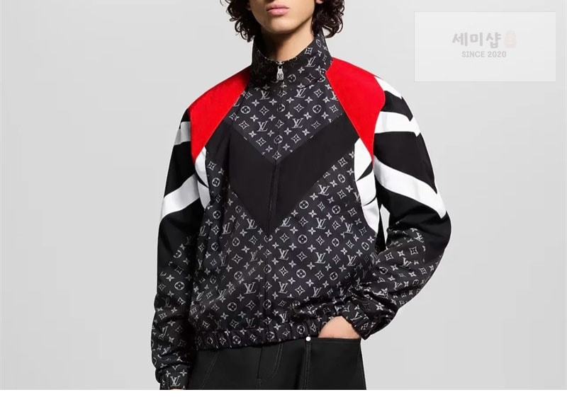Louis Vuitton 루이비통 x 니고 모노그램 프린티드 나일론 트랙수트 탑 의류 11번 이미지