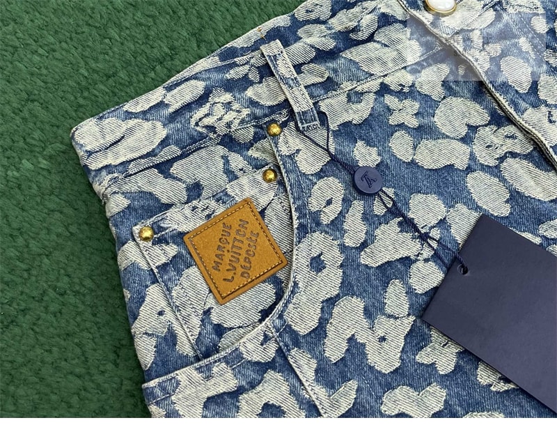 Louis Vuitton 루이비통 x 니고 자카드 데님 팬츠 의류 5번 이미지