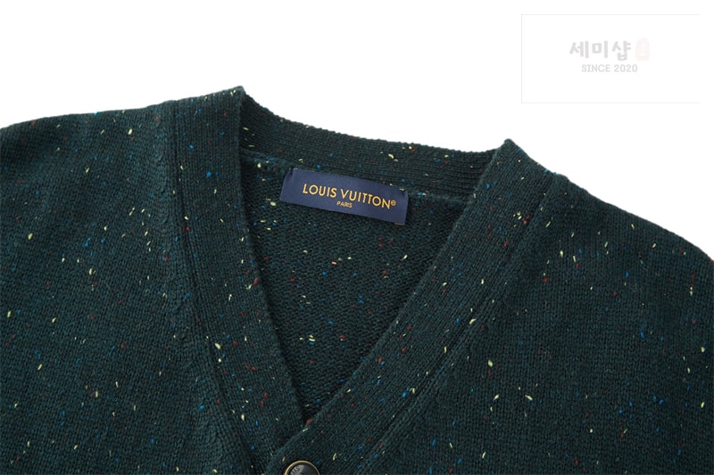 Louis Vuitton 루이비통 x 니고 포켓 LV 캐시미어 가디건 의류 8번 이미지