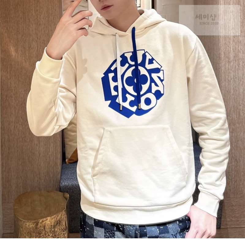 루이비통 루이비통 x 니고 프린티드 시그니처 후디 의류 17번 이미지