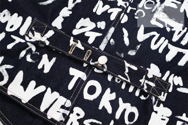 Louis Vuitton 루이비통 x 니고 LV 스크리블 데님 카라리스 자켓 의류 1번 이미지