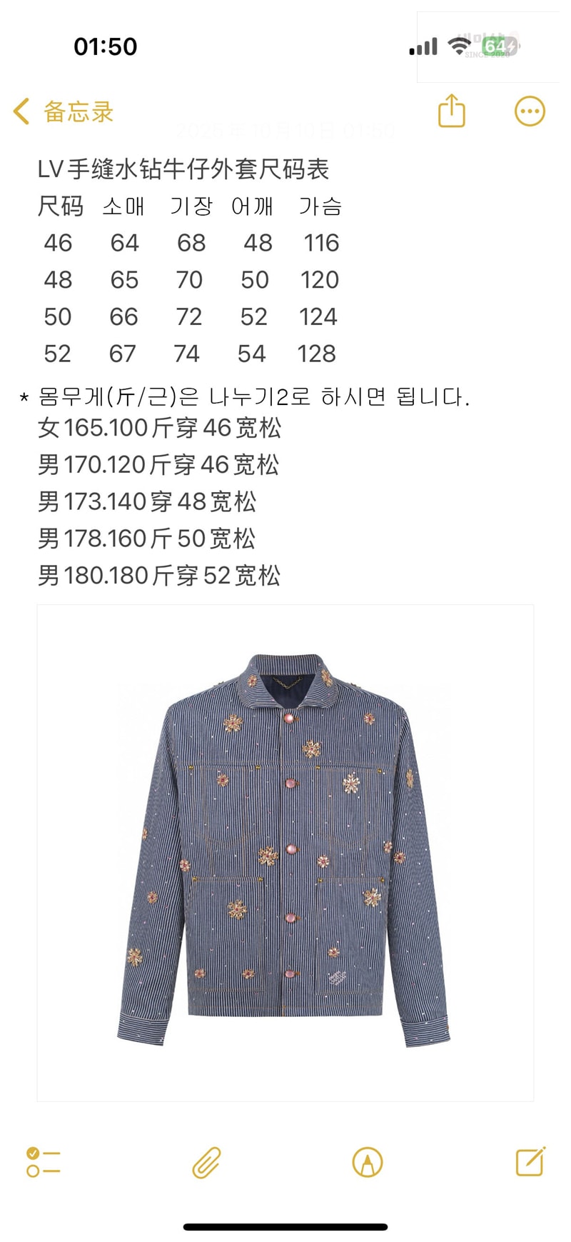 Louis Vuitton 루이비통 x 니고 MLVD 엠벨리시드 워크웨어 자켓 의류 11번 이미지