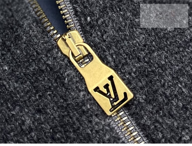 Louis Vuitton 루이비통 x 박서보 모노그램 자카드 울 하프집업 풀오버 니트 의류 4번 이미지