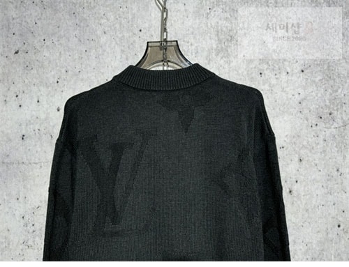 Louis Vuitton 루이비통 x 박서보 모노그램 자카드 울 하프 지퍼 풀오버 니트 의류 5번 이미지
