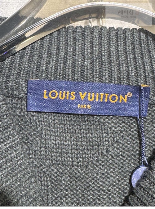 Louis Vuitton 루이비통 x 박서보 모노그램 자카드 울 하프 지퍼 풀오버 니트 의류 19번 이미지
