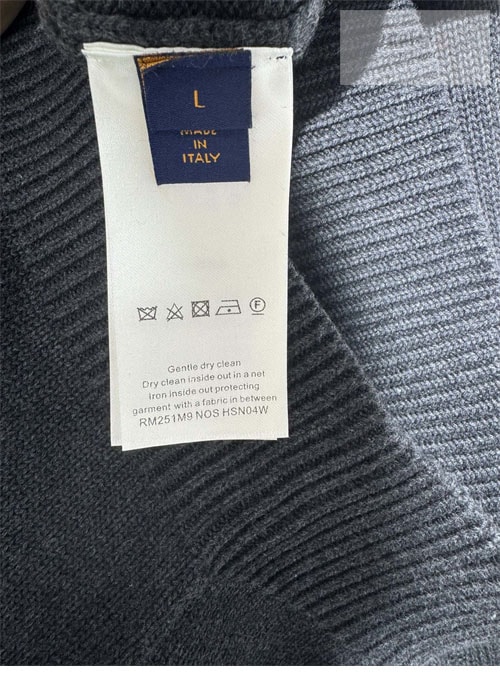 Louis Vuitton 루이비통 x 박서보 모노그램 자카드 울 하프 지퍼 풀오버 니트 의류 9번 이미지