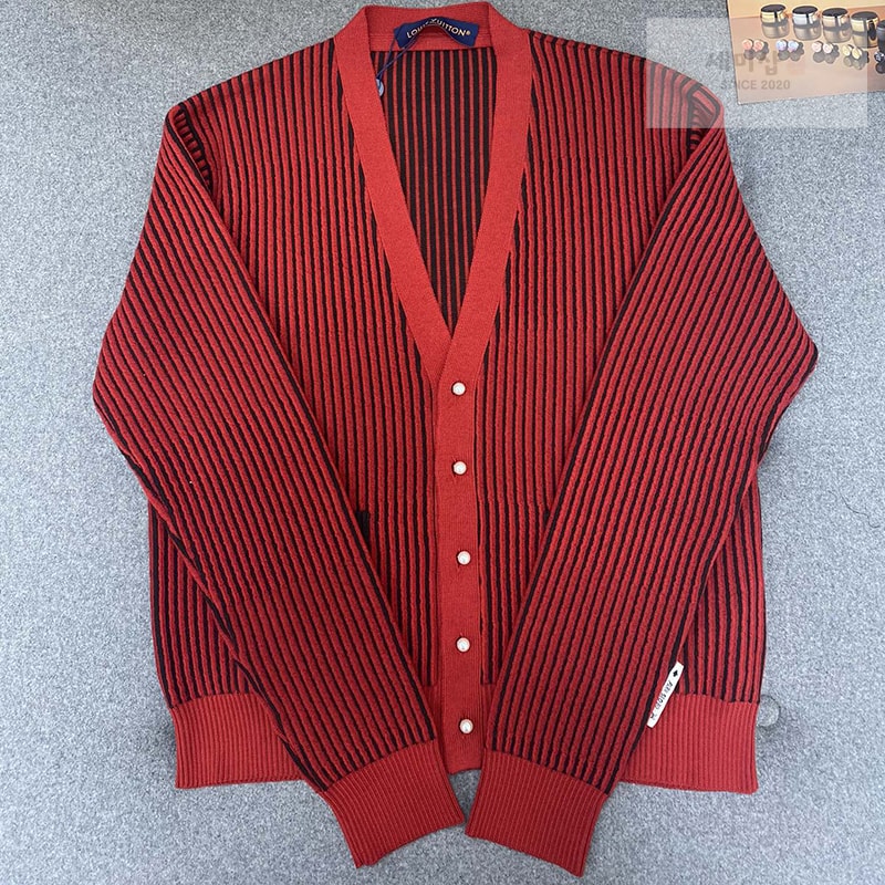 Louis Vuitton 루이비통 x 박서보 울 가디건 의류 1번 이미지