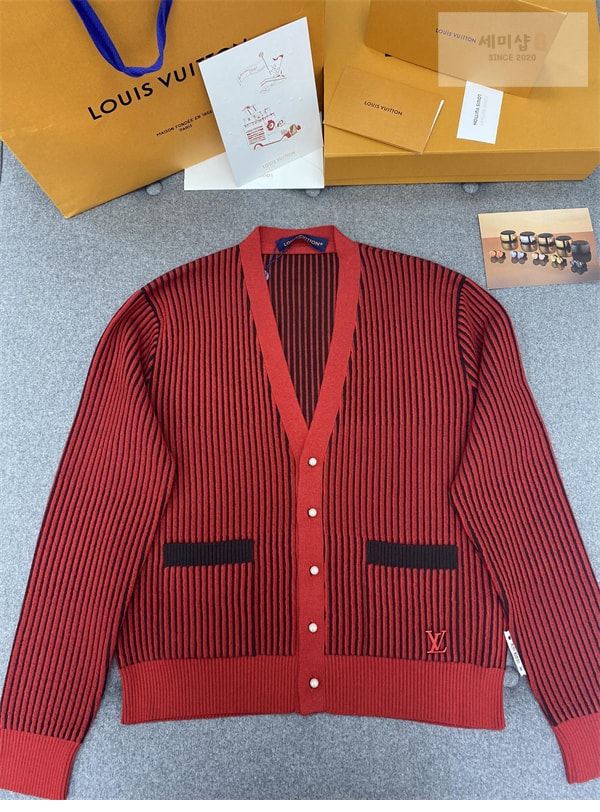 Louis Vuitton 루이비통 x 박서보 울 가디건 의류 6번 이미지