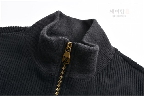 Louis Vuitton 루이비통 x 박서보 코튼 벨벳 크랙 집업 자켓 의류 5번 이미지