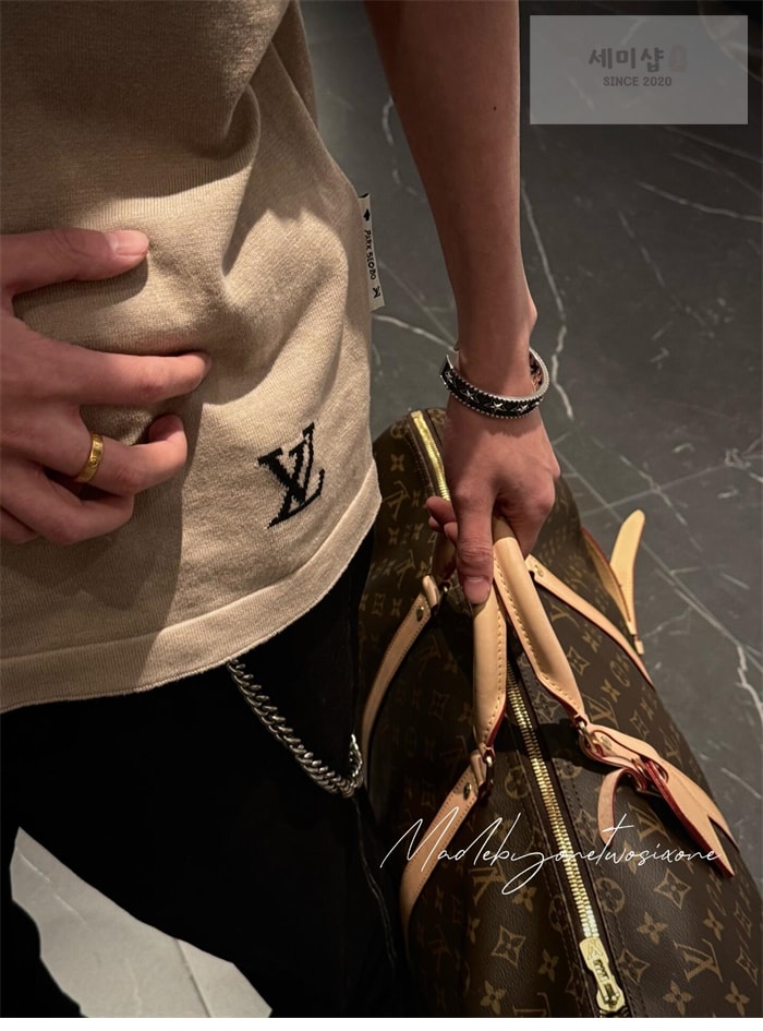 Louis Vuitton 루이비통 x 박서보 프린팅 반팔 티셔츠 의류 4번 이미지