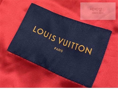 Louis Vuitton 루이비통 x 퍼렐 믹스 레더 바시티 블루종 자켓 의류 24번 이미지