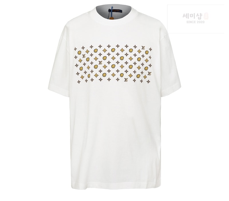 Louis Vuitton 루이비통 x CPFM 모노그램 스마일 반팔 티셔츠 의류 4번 이미지