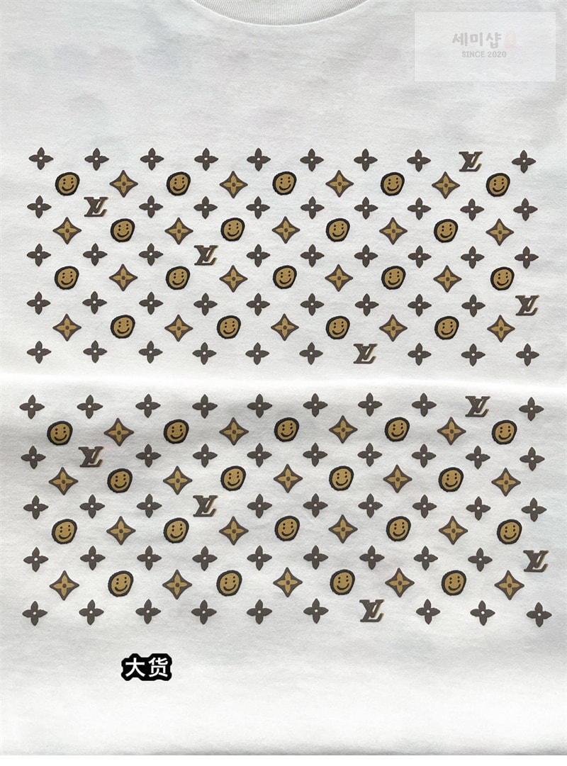 Louis Vuitton 루이비통 x CPFM 모노그램 스마일 반팔 티셔츠 의류 7번 이미지