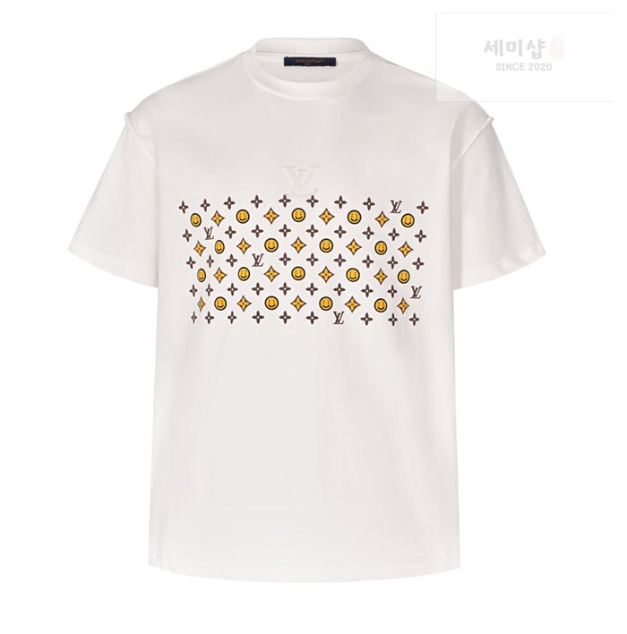 Louis Vuitton 루이비통 x CPFM 스마일리 페이스 반팔 티셔츠 의류 11번 이미지