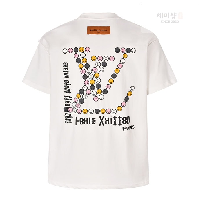 Louis Vuitton 루이비통 x CPFM 스마일리 페이스 반팔 티셔츠 의류 4번 이미지