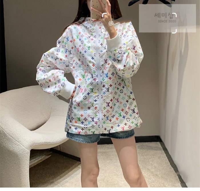Louis Vuitton 루이비통 x TM 모노그램 후드 윈드브레이커 의류 2번 이미지