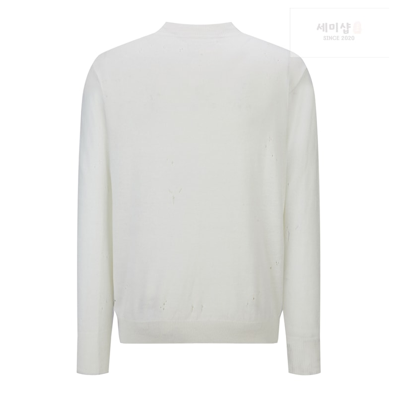 Maison Margiela 메종마르지엘라 누메릭 울 스웨터 그레이 의류 14번 이미지