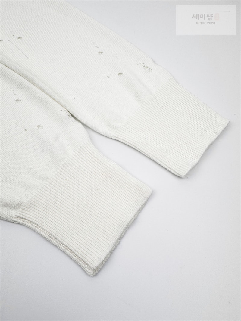 Maison Margiela 메종마르지엘라 뉴메릭 시그니처 MM6 스웨터 그레이 의류 18번 이미지