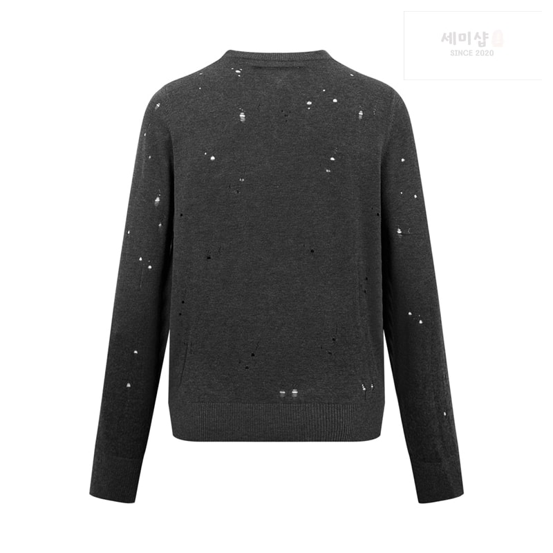 Maison Margiela 메종마르지엘라 뉴메릭 시그니처 MM6 스웨터 그레이 의류 11번 이미지