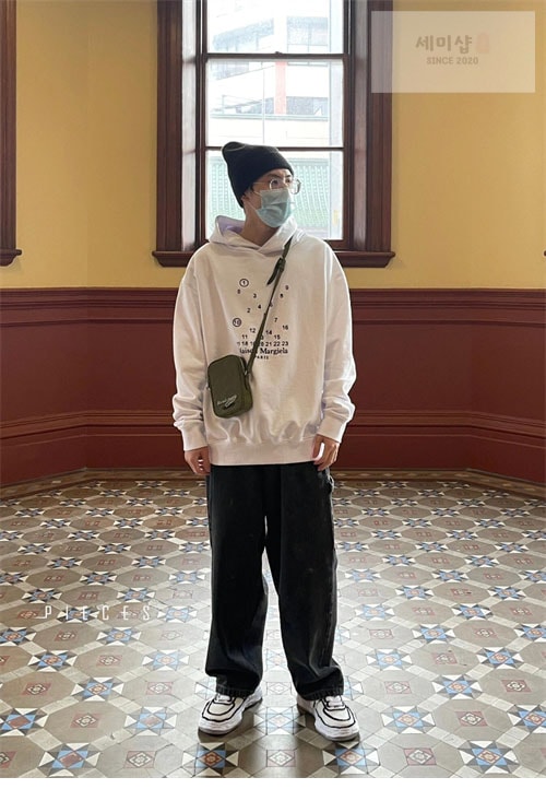 Maison Margiela 메종마르지엘라 로고 후디 2컬러 레플리카 20번 이미지 - 의류 | 세미샵 레플리카 사이트