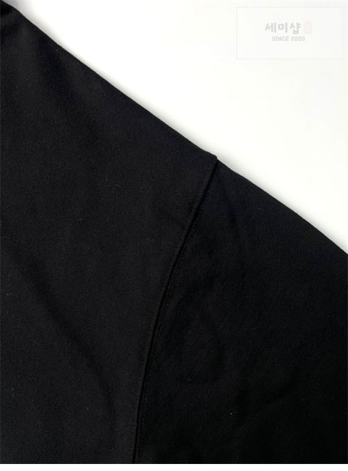 Maison Margiela 메종마르지엘라 MM6 넘버드 로고 프린트 반집업 후디 의류 6번 이미지
