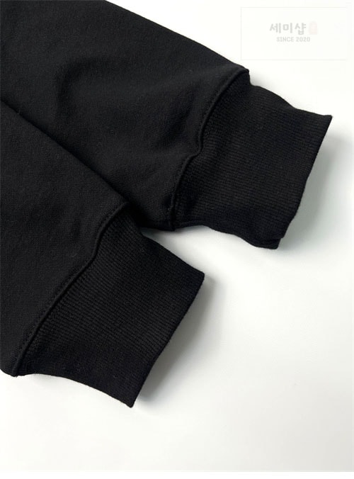 Maison Margiela 메종마르지엘라 MM6 넘버드 로고 프린트 반집업 후디 의류 8번 이미지