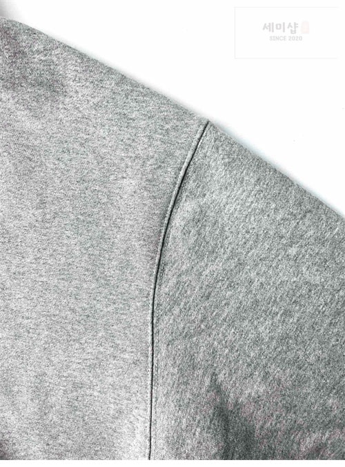 Maison Margiela 메종마르지엘라 MM6 넘버드 로고 프린트 반집업 후디 의류 12번 이미지