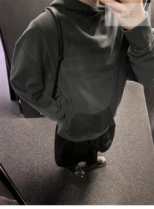 Maison Margiela 메종마르지엘라 MM6 넘버스 로고 후디 의류 19번 이미지