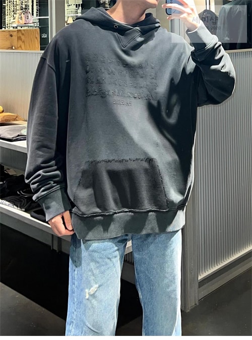 Maison Margiela 메종마르지엘라 MM6 넘버스 로고 후디 의류 15번 이미지