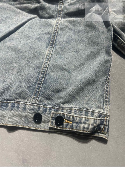 Maison Margiela 메종마르지엘라 MM6 백 스티치 빈티지 워싱 데님 자켓 레플리카 8번 이미지 - 의류 | 세미샵 레플리카 사이트
