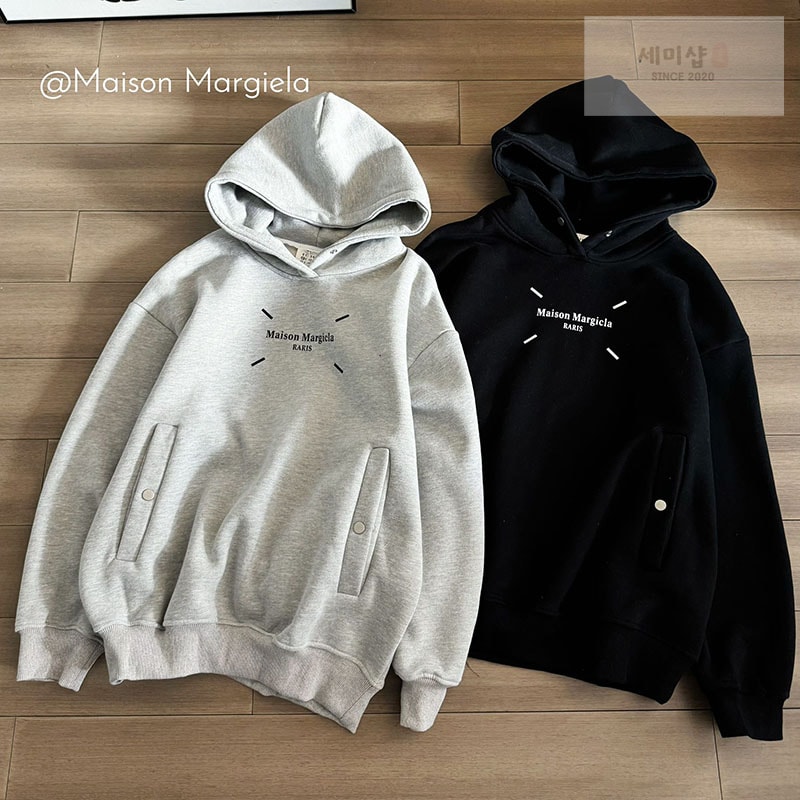 Maison Margiela 메종마르지엘라 MM6 스티치 로고 후디 레플리카 13번 이미지 - 의류 | 세미샵 레플리카 사이트