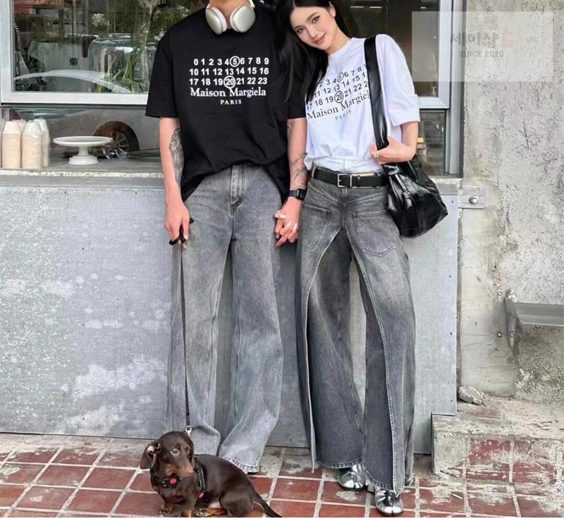 Maison Margiela 메종마르지엘라 MM6 시그니처 520 넘버 반팔 티셔츠 레플리카 3번 이미지 - 의류 | 세미샵 레플리카 사이트