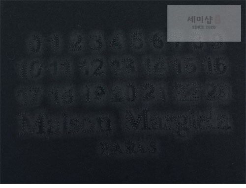 Maison Margiela 메종마르지엘라 MM6 Logo 자수 반팔 티셔츠 의류 8번 이미지