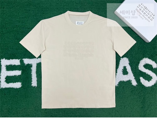 Maison Margiela 메종마르지엘라 MM6 Logo 자수 반팔 티셔츠 의류 12번 이미지