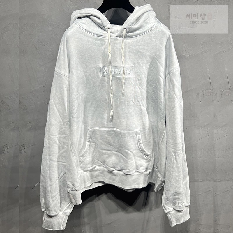 Maison Margiela 메종마르지엘라 x 슈프림 박스로고 후디 의류 1번 이미지