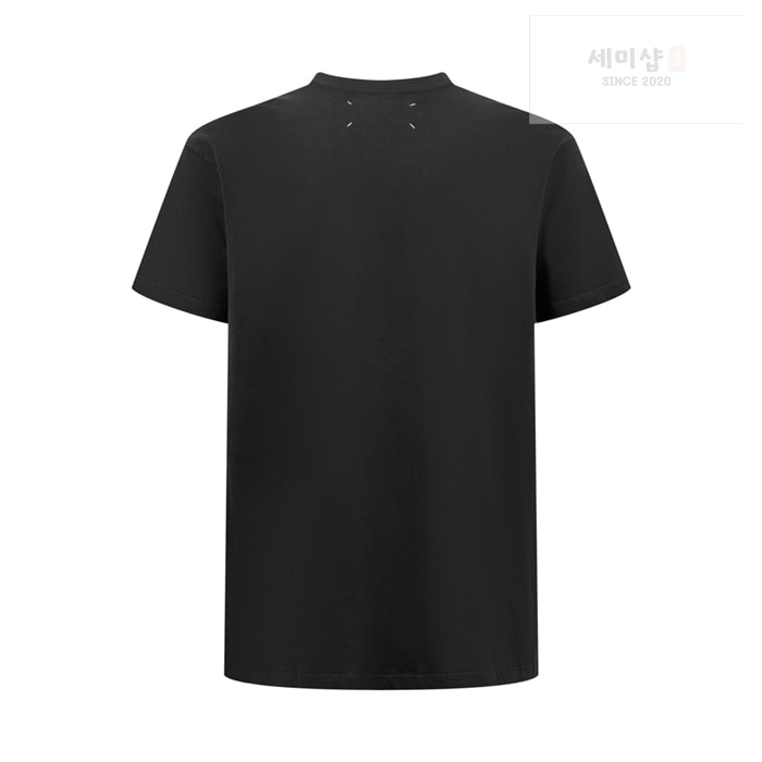 메종마르지엘라 메종 마르지엘라 스탬프 로고 코튼 티셔츠 레플리카 7번 이미지 - 의류 | 세미샵 레플리카 사이트