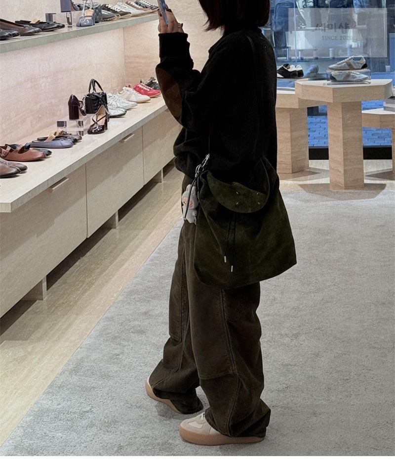 Maison Margiela 메종 마르지엘라 엘보우 패치 울 폴로 셔츠 의류 3번 이미지