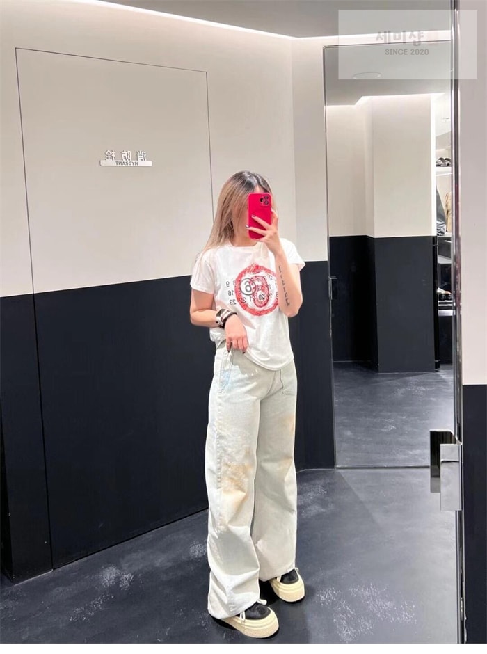 Maison Margiela 메종 마르지엘라 이어 오브 더 스네이크 반팔 티셔츠 의류 3번 이미지