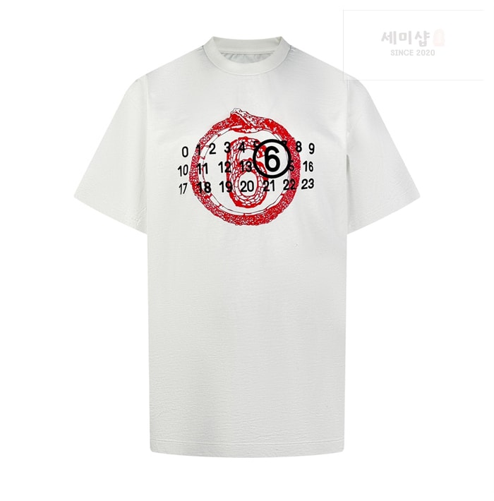 Maison Margiela 메종 마르지엘라 이어 오브 더 스네이크 반팔 티셔츠 의류 4번 이미지